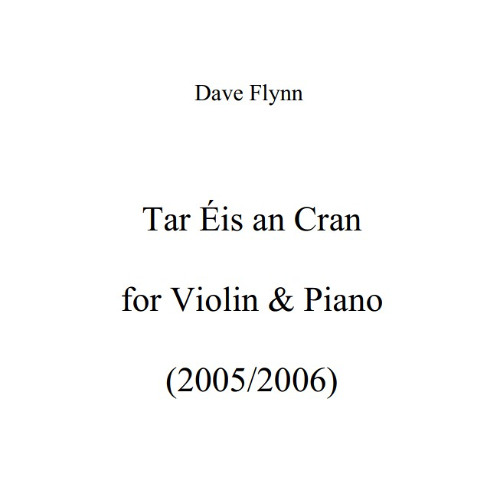 Tar eis an Cran for Violin and Piano (MIDI Recording)