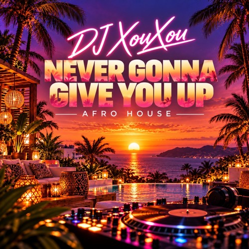 Never Gonna Give You Up - Afro House - DJ XouXou — cover
