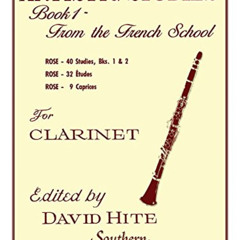 [VIEW] KINDLE 📰 Artistic Studies, Book 1 (French School): Clarinet by  David Hite &