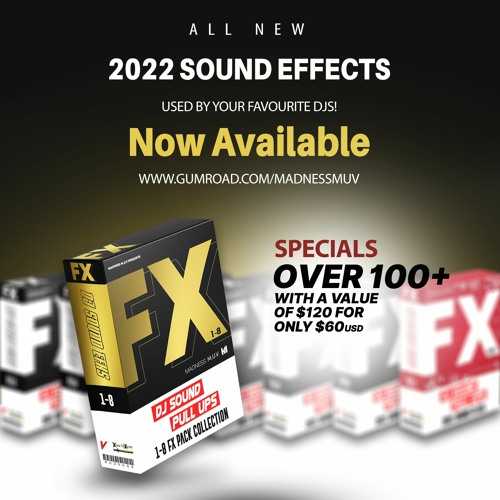 Stream 2020 Sound Fx Pack 1​-​8 Collection | Download At  www.gumroad.com/madnessmuv by Vibrant Movements | Listen online for free on  SoundCloud