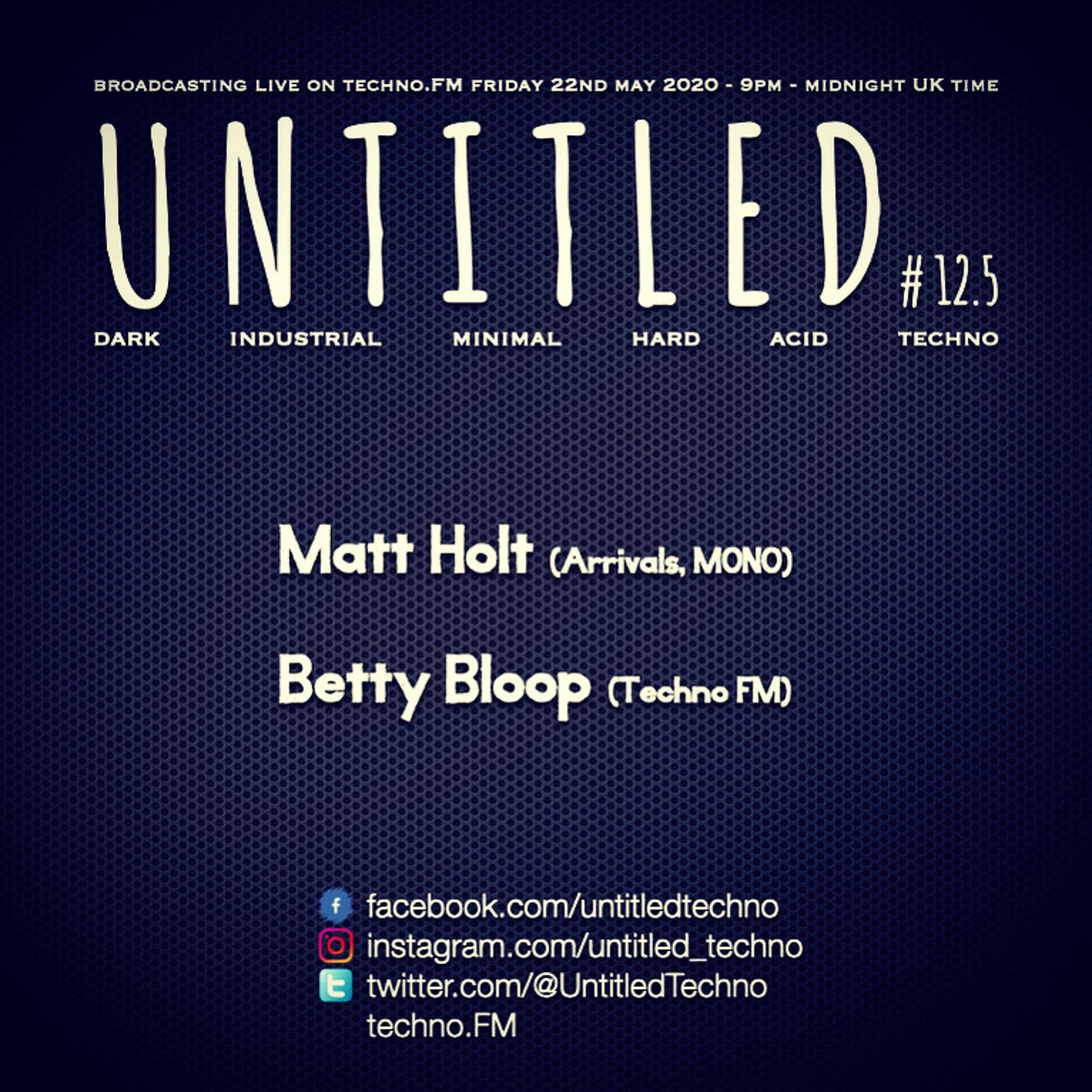 Richie Q (untitled_techno *Live* on techno.FM)