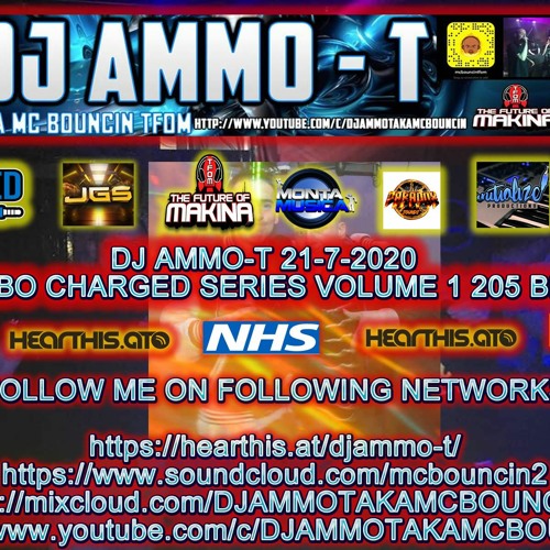 DJ AMMO - T 21 - 6-2020 TURBO CHARGED SERIES VOLUME 1 205 BPM