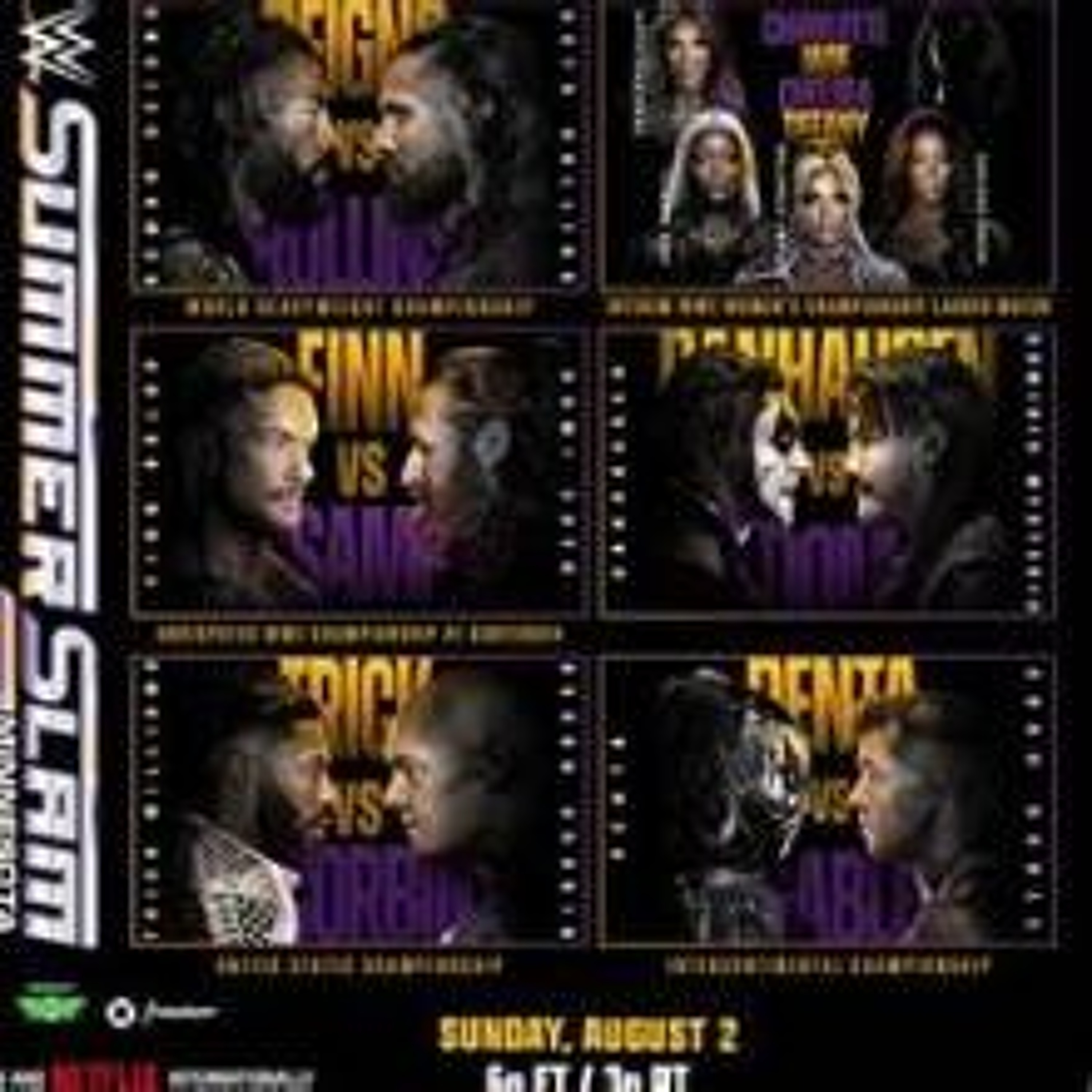 Sunday, August 2:  No Holds Barred Wrestling Show WWE SummerSlam Night Two Review episode artwork