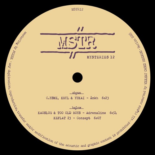 C.Ysme, Kbyl & Yukai - Ânkh (Mysteries 12)