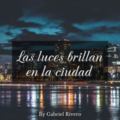 Las luces brillan en la ciudad