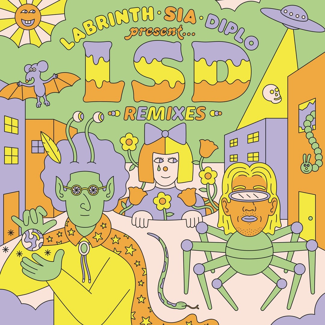 クラブ+ダンス Labrinth, Sia &amp; Diplo.. LP LSD Feat. Labrinth, Sia and Diplo LSD (5th Anniversary