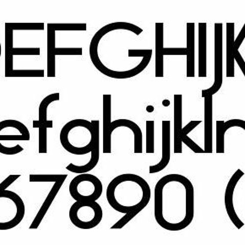 Stream Geo Sans Bold Font Download [WORK] by Tara Griffin Listen