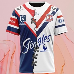 NRL Sydney Roosters Personalized Home Mix Away Hoodie