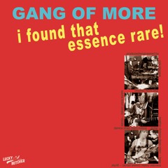 GANG OF MORE - I Found That Essence Rare