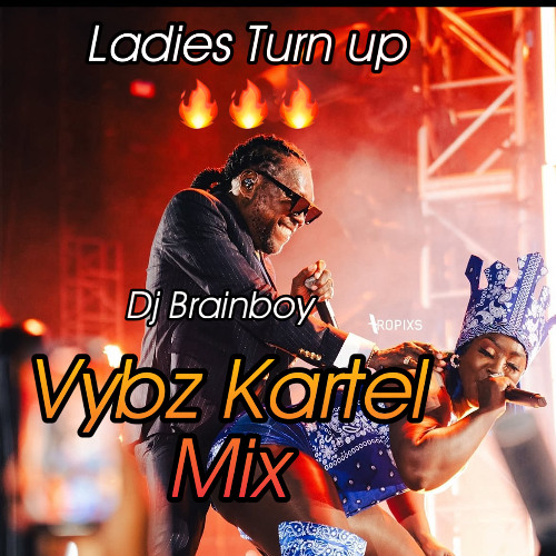 Ladies Turn Up Vybz Kartel Dancehall  Mix Dj Brainboy