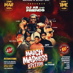 LIVE AUDIO: DJ AB & Friends March Madness Edition (Afrobeats Set)