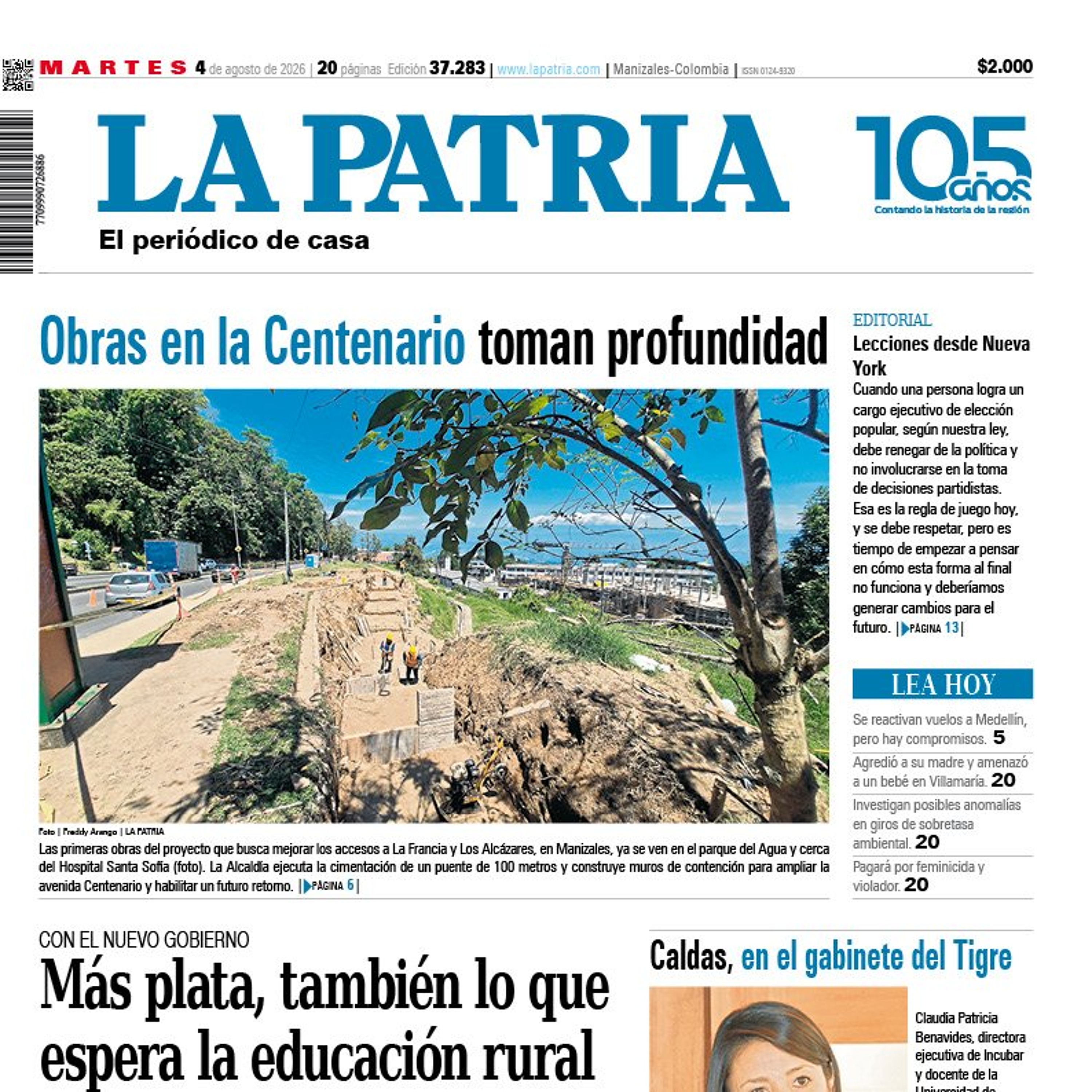 1. Titulares del informativo de la mañana - 4 de agosto episode artwork