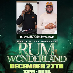 RUM WONDERLAND PROMO TEASER 12/27/24 MIXED BY @SELECTADAE
