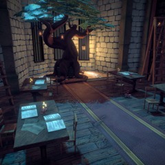 Gameplay music loop: ancient ruins, magical forest, or academia vibes