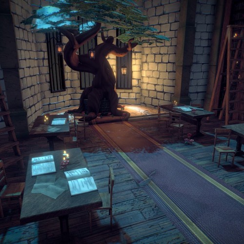 Gameplay music loop: ancient ruins, magical forest, or academia vibes