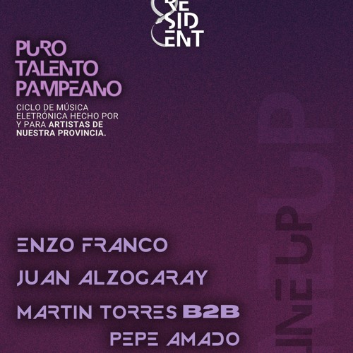 Warm Up Resident By Zyklus 1-4-24 W/ Pepe Amado, Martin Torres & Enzo Franco