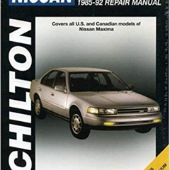 FREE PDF 📖 Nissan Maxima, 1985-92 (Chilton Total Car Care Series Manuals) by  Chilto