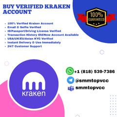 Buy Verified Kraken Accounts from SmmTOPvcc for Safe Crypto Trading