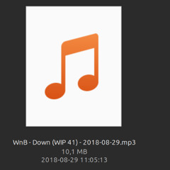 Down (WIP 41) - 2018-08-29