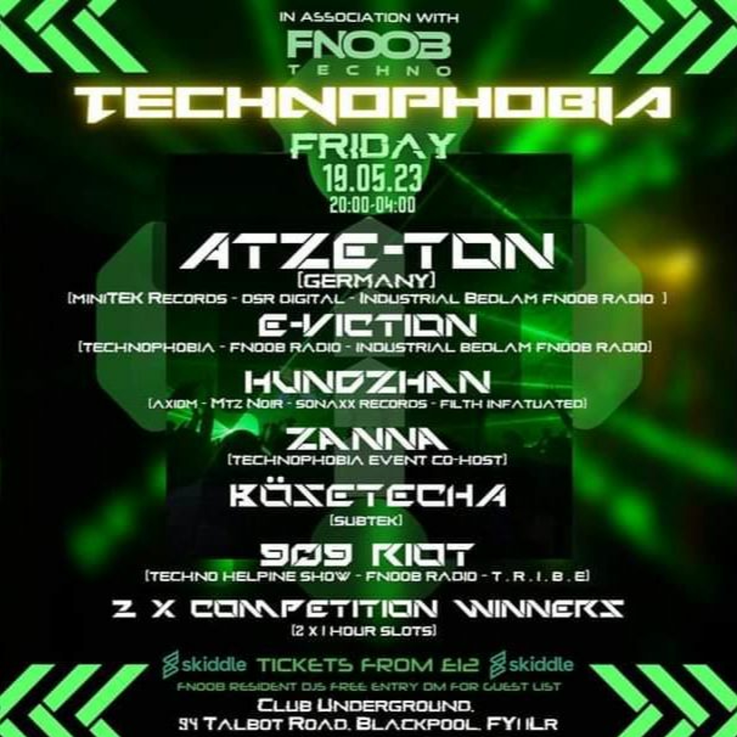 Jacki-E Mix for Technophobia DJ Competition episode artwork