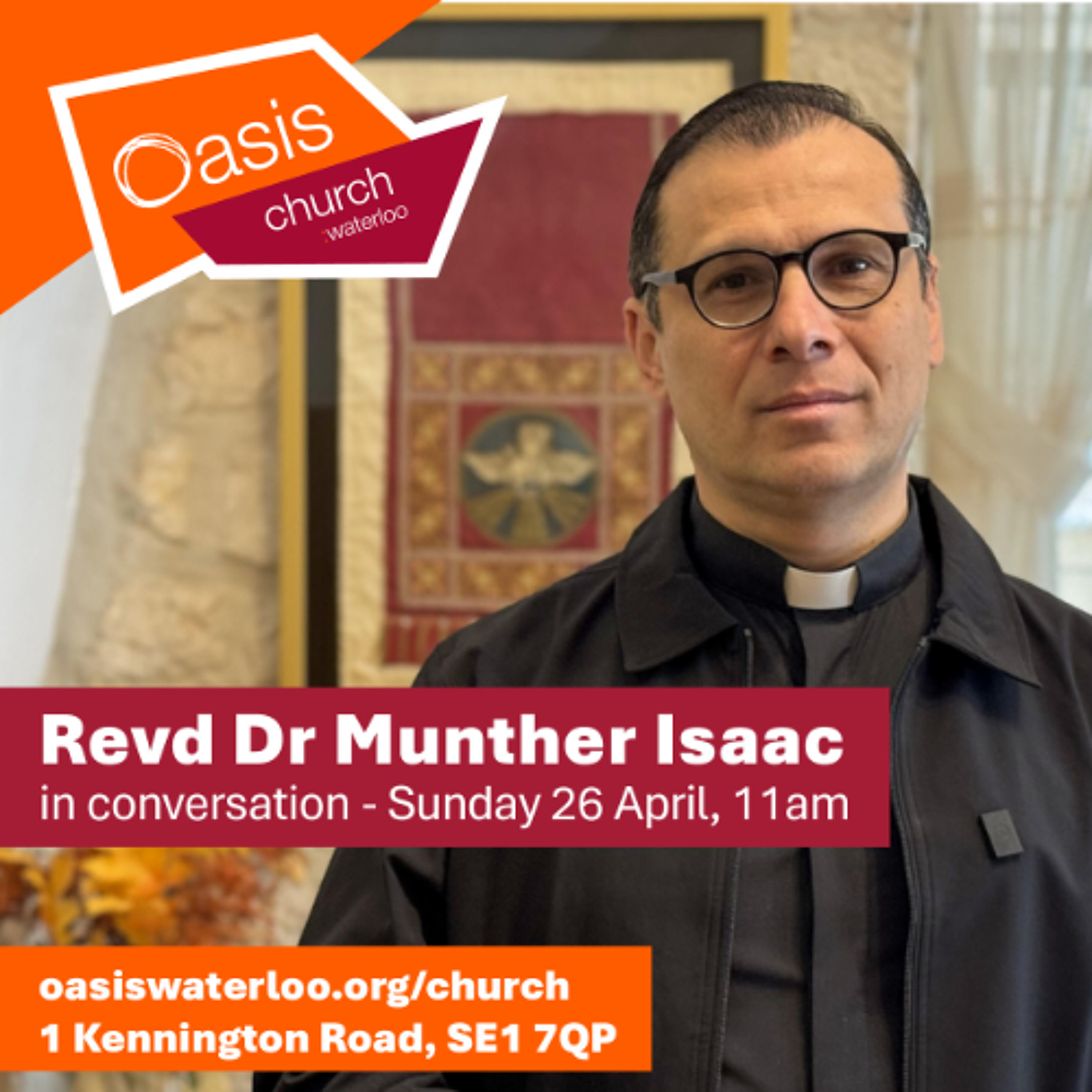An interview with Revd Dr Munther Isaac