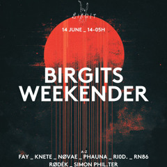 FAY | Weekender @Birgit | 14.06.2025 //techno//