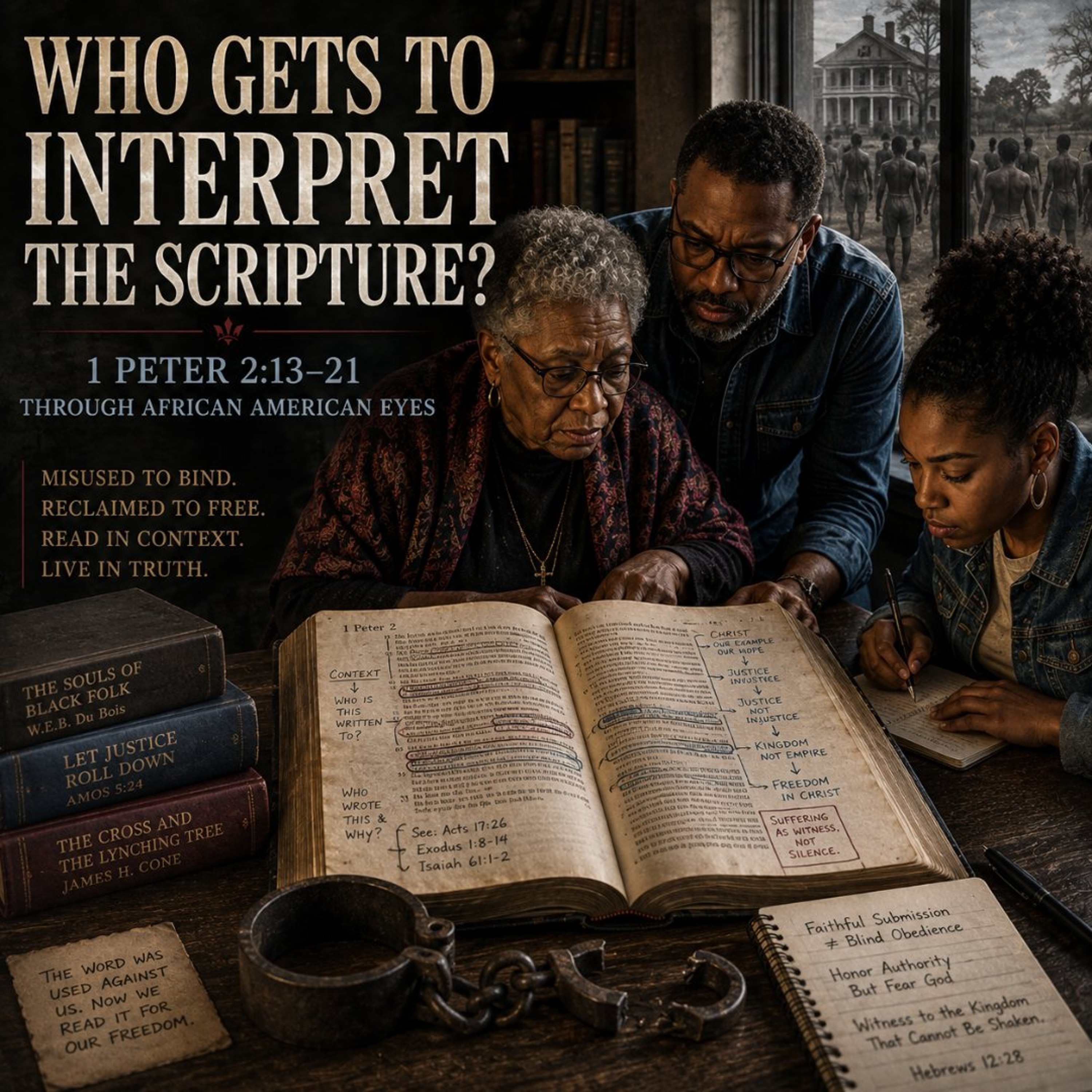 Episode #21 (Part 1): Understanding 1 Peter 2: 13-21 Through African American Eyes
