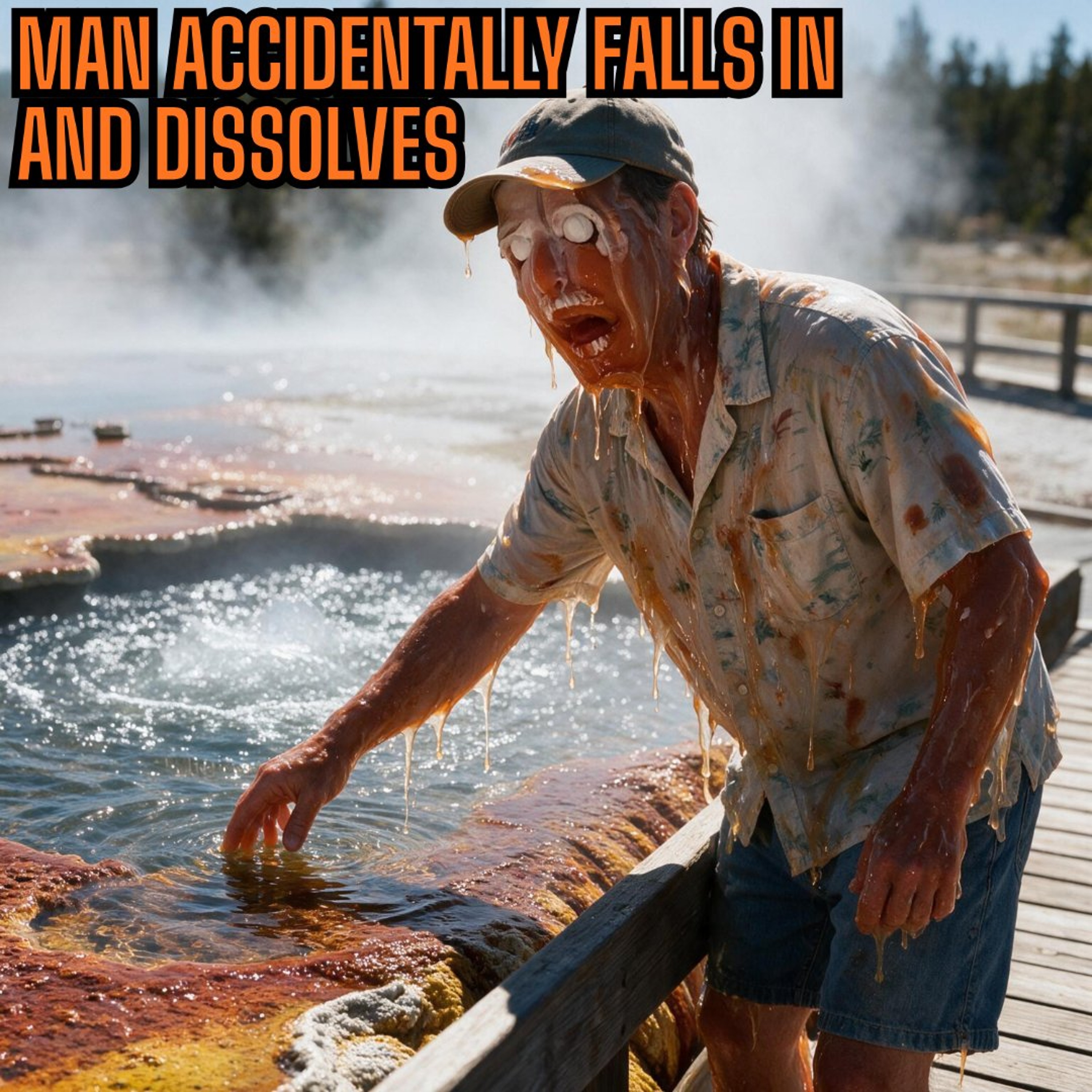 Boiled To Death In Yellowstone