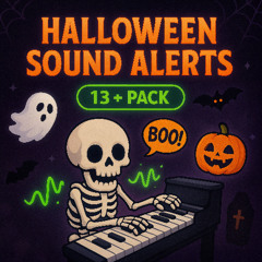 Halloween spooky alerts pack