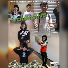 Brazy La M3nace - Youngins Ft Erikwaddup 23 (Official Audio)