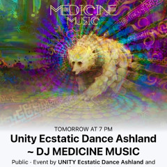 Unity Ecstatic Dance Ashland Or.