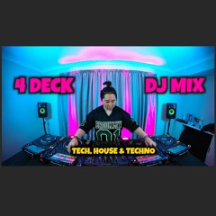 4 DECK DJ MIX - Space92, JAMES HYPE, Patrick Topping, Claptone TECH | HOUSE | TECHNO Pioneer CDJ3000