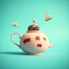Visions in the Teapot Steam