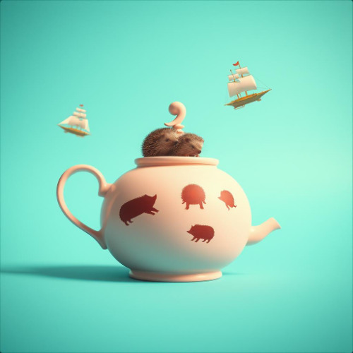 Visions in the Teapot Steam