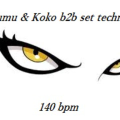 b2b mumu&koko 4.10.2025 techno 140 bpm