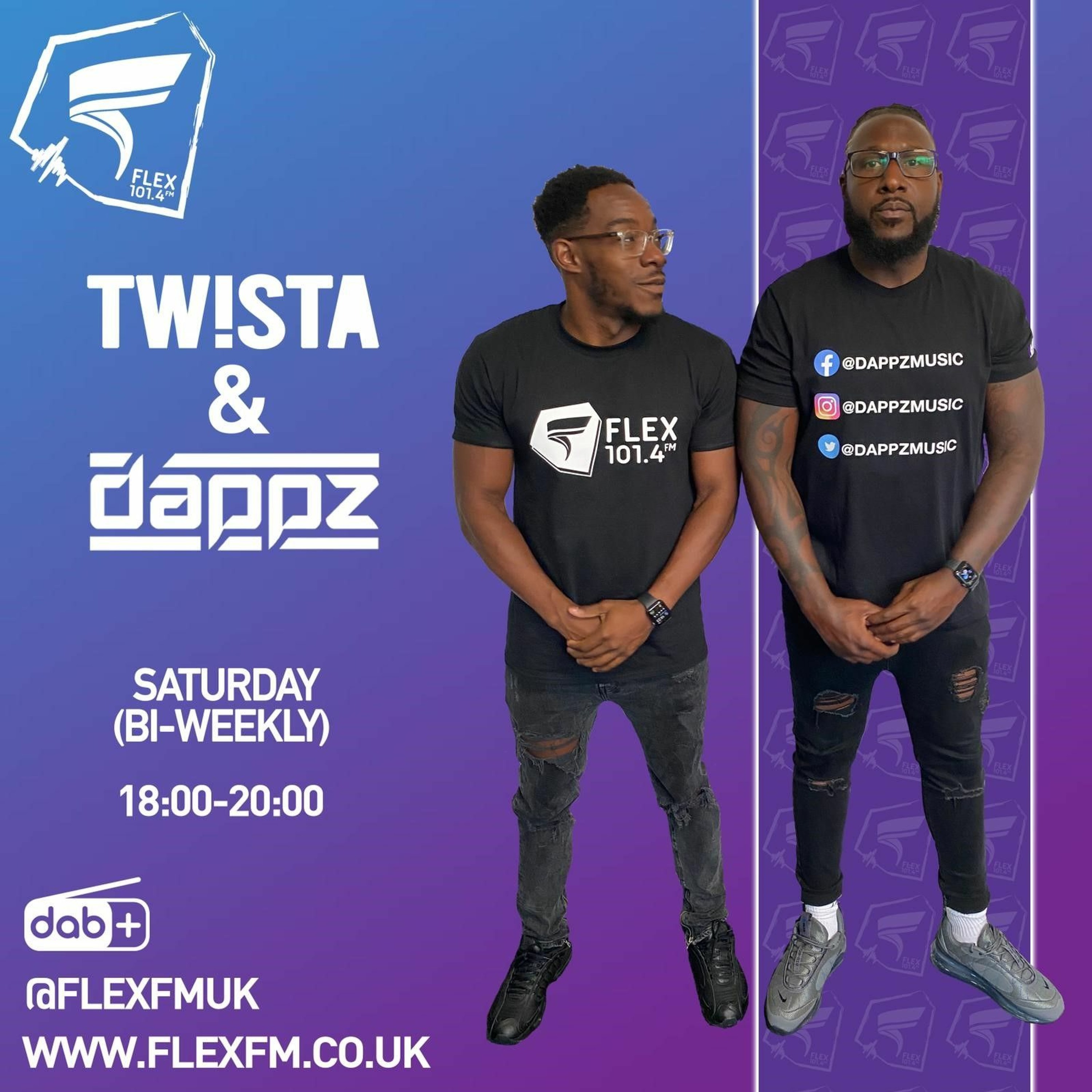 Tw!sta & Dappz Live on Flex FM 4th Sept 2021 episode artwork