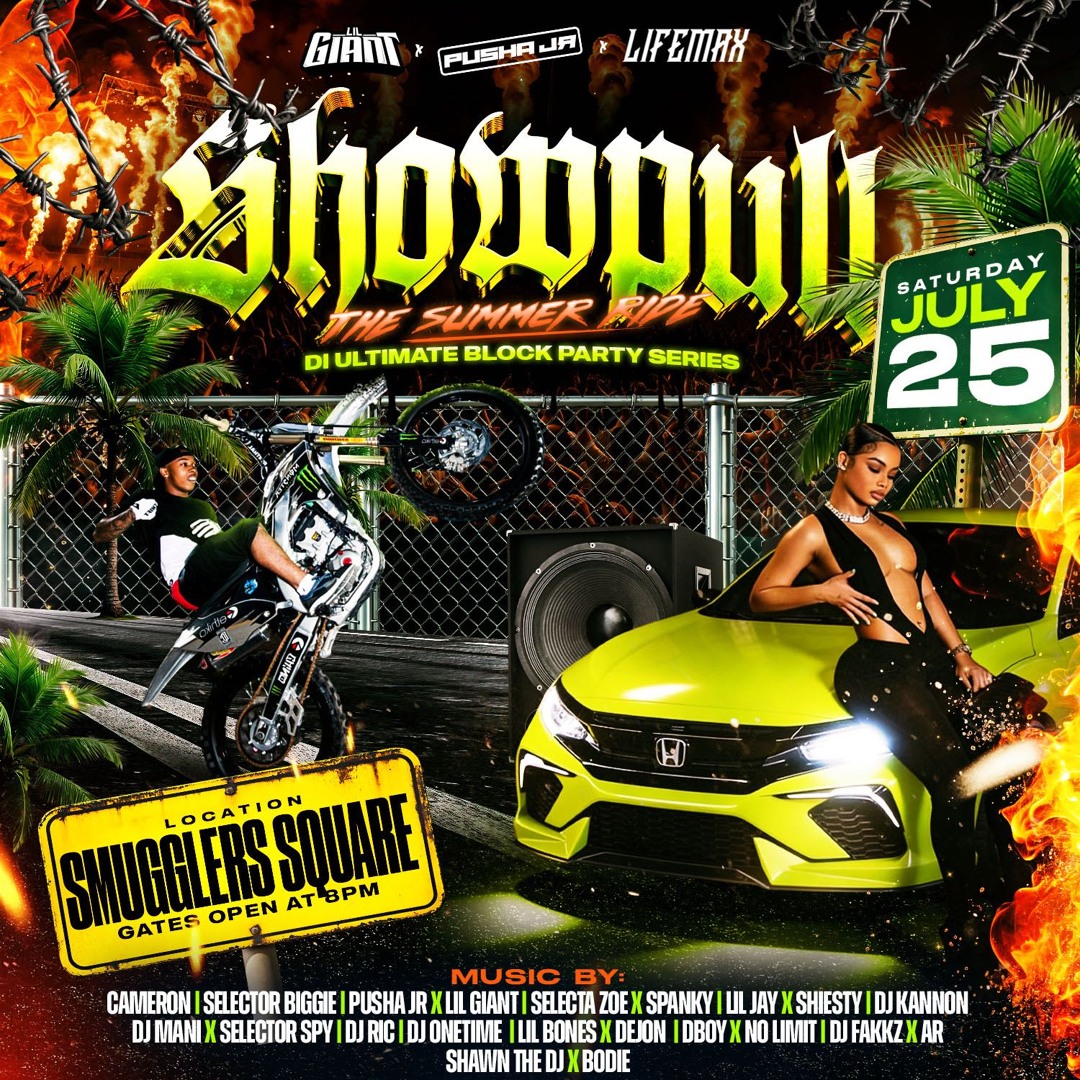 Stream SHOW PULL BLOCK PARTY SUMMER RIDE JULY 25TH PROMO CD by Lil