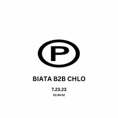 PIRATE SESSION: BIATA B2B CHLO