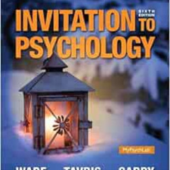Access EBOOK 📝 Invitation to Psychology (6th Edition) by Carole Wade,Carol Tavris,Ma