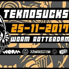 Stefan Kierewiet Hashtek23 @ TeknoSucks Rave 25-11-2017 @ WORM Rotterdam