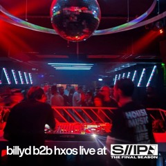 S//IP02 - BillyD b2b Hxos - Recorded live at S//IP Club
