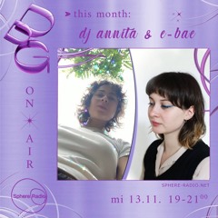 ddg on air #6 w/ dj annita & e-bae - 13.11.2024