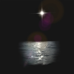 it sparkles when its dark