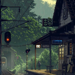 Goodbye at the window