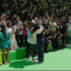 flew to paris for a hug - Kanye West