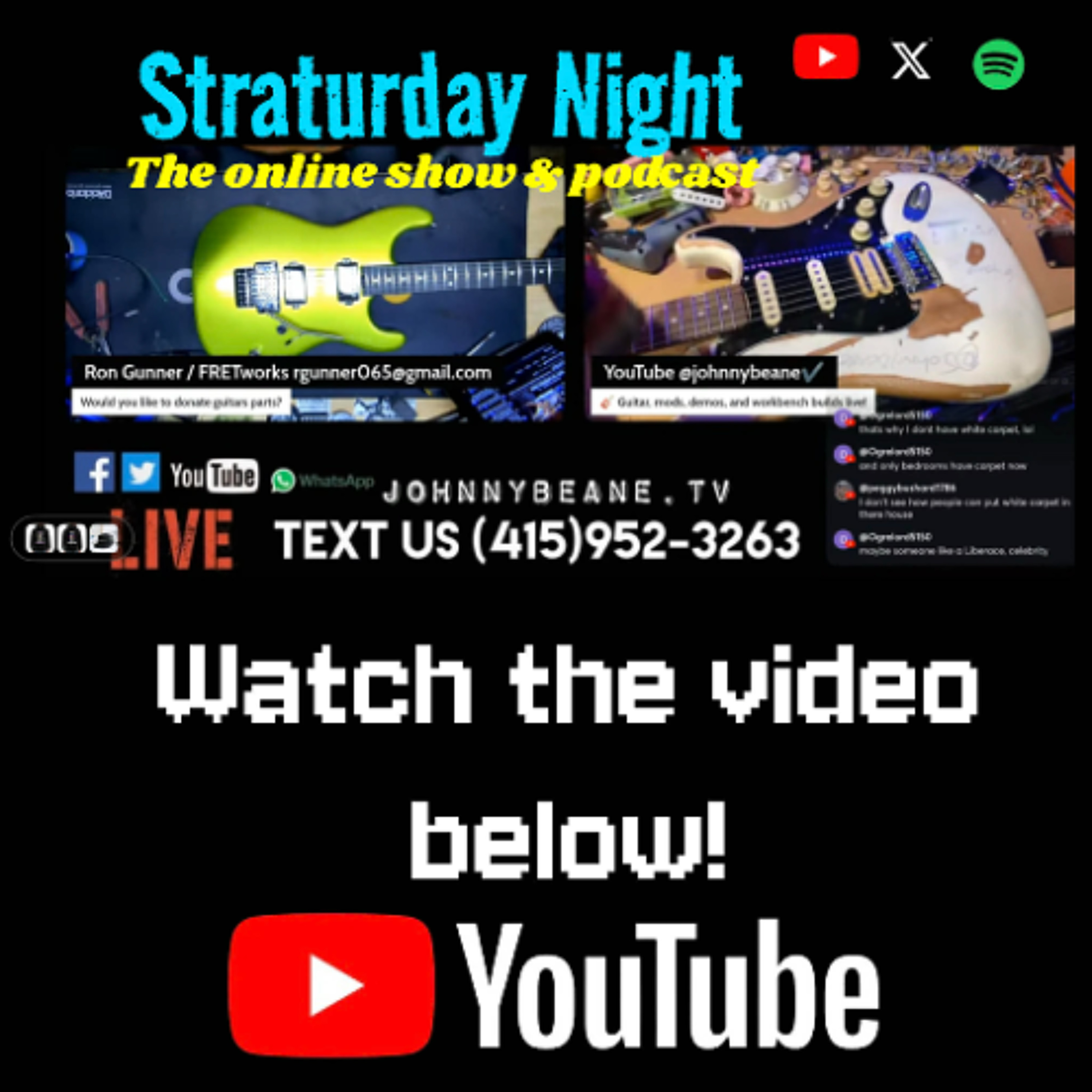 🎸 Straturday Night: Workbench Mods, Wild Pedals & Writing Music Live! 🎸🔥 12/20/25 episode artwork