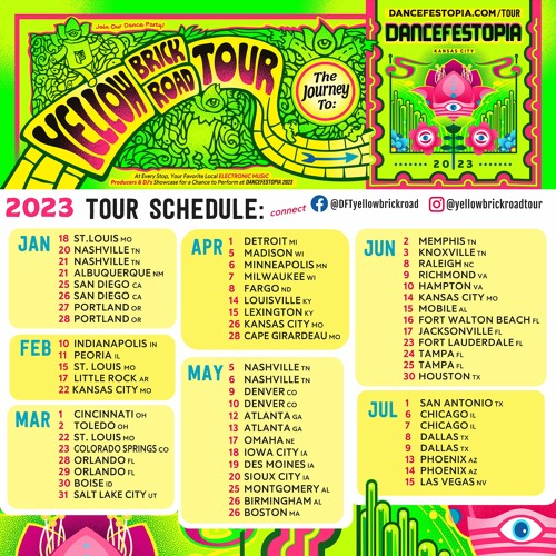 Stream Dancefestopia Yellow Brick Road Tour 2023 Submission Mix by