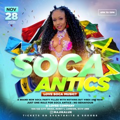 Soca Antics Official Promo Mix | 100% Soca