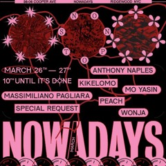 Wonja @ Nowadays Nonstop March 2022
