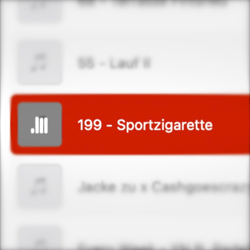 199 - Sportzigarette (2021)